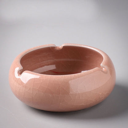Ceramic ashtray home living room office personality creative retro anti-fly ash ashtray eprolo