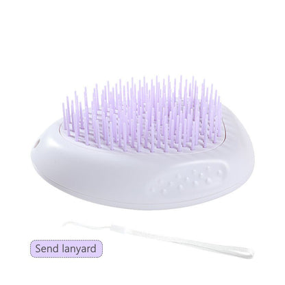 One-Click Self-Cleaning Cat Brush - Hair Removal & Massage Grooming Tool
