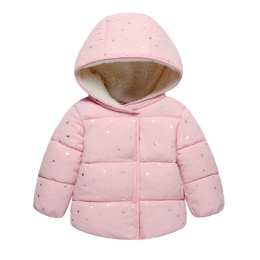 Baby Girls Jacket Autumn Winter Jacket For Girls Coat Kids Warm Hooded Outerwear Children Clothes Infant Girls Coat eprolo