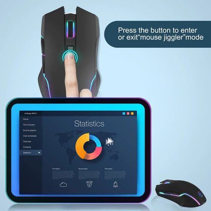 Virtual anti sleep automatic movement of mouse mover to prevent computer screen lock - Shello's Creative Boutique