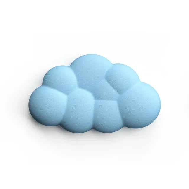 Mouse pad with wrist rest keyboard cloud anti-slip memory foam desktop office gamer mouse wrist rest - Shello's Creative Boutique