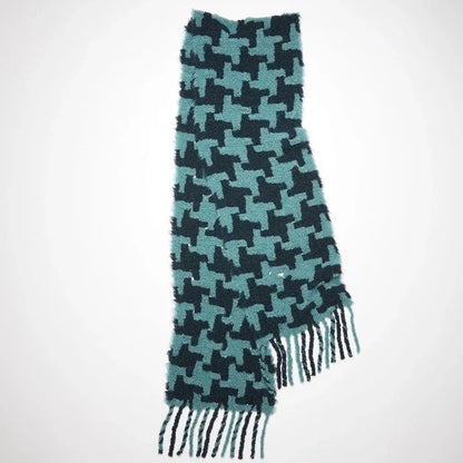 Designer Brand Winter Scarf for Women Men Warm Cashmere Tassel Large Shawl Wrap Unisex Blanket Scarves Luxury - Shello's Creative Boutique