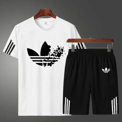 Men's Shorts Casual Suits Sportswear Mens Clothing Man Sets Pants Male sweatshirt Men Brand Clothing - Shello's Creative Boutique
