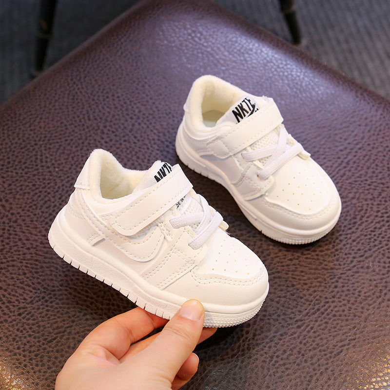Children's Sneakers Spring And Autumn Children's Sports Shoes Boys Baby Shoes Casual Shoes Girls White Shoes eprolo