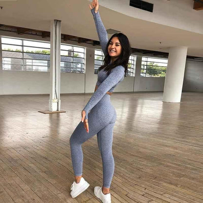Two Piece Yoga Clothing Suit - Shello's Creative Boutique