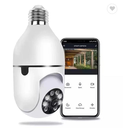 2.4G/5G Single-Band Dual-Band Wireless WIFI Light Head Small Yellow Man Camera: Security with a Touch of Fun - Shello's Creative Boutique
