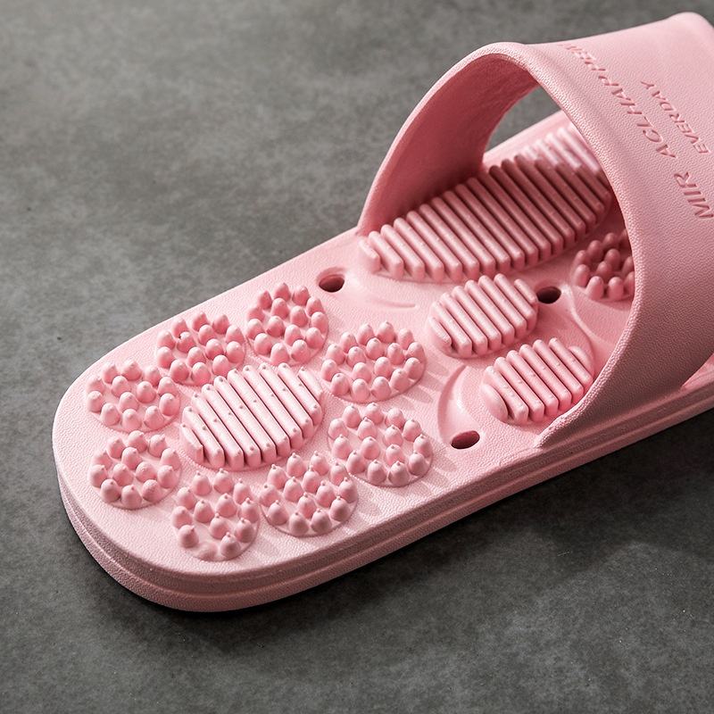 Home Bathroom Non-slip Indoor Slippers Supermarket Hotel Men's And Women's Massage House Soft Foams Slippers eprolo