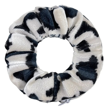 Tie dye velvet zipper large intestine loop - Shello's Creative Boutique