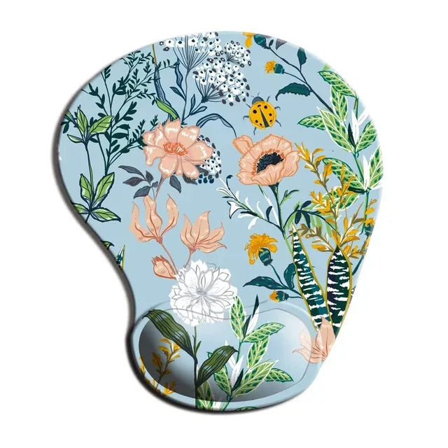 Ergonomic Mouse Pad Wrist Rest Non-Slip Rubber Desk Mat Pad Under Hand Office Mouse Carpet Wristband Wrist Support Accessories - Shello's Creative Boutique