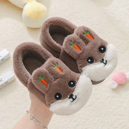 Kids Cotton Slides – Cozy & Cute Rabbit Slippers for Boys & Girls - Shello's Creative Boutique