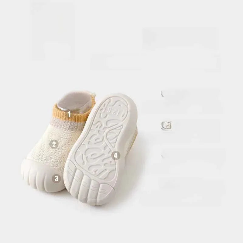 Baby Anti-Slip Floor Socks - Soft Sole Grip Socks for All Seasons - Shello's Creative Boutique