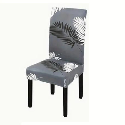 1/2/4/6Pcs Print Dining Chair Cover Elastic Chair Slipcover Case Stretch Chair Covers for Wedding Hotel Banquet eprolo