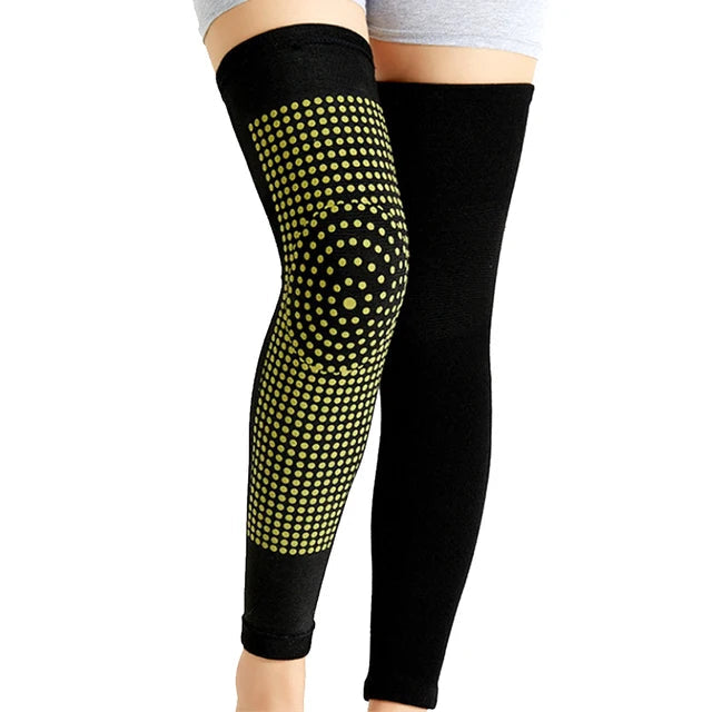 1 Pair Dot Matrix Self Heating Knee Pads Brace Sports Kneepad Tourmaline Knee Support For Arthritis Joint Pain Relief Recovery eprolo