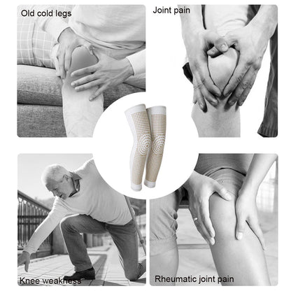 1 Pair Dot Matrix Self Heating Knee Pads Brace Sports Kneepad Tourmaline Knee Support For Arthritis Joint Pain Relief Recovery eprolo
