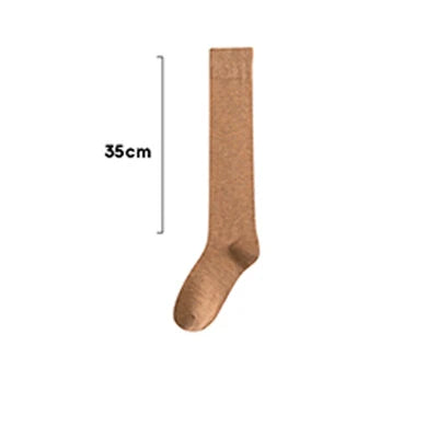 1 Pair Knee High Socks Women Socks Solid Color Stocking College Style Casual JK Japanese Fashion Calf Sock Sports Fitness Socks eprolo