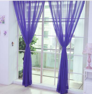 100x200cm Modern Window Curtain Home White Tulle Curtains - Window Screen - Shello's Creative Boutique