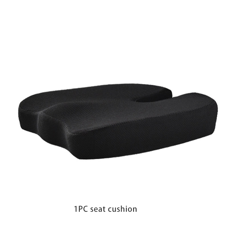 Summer Office Cushion Lumbar Back Support One Set Of Sedentary Gods Memory Foam Seat Cushion Chair Pad Shello Creative Boutique