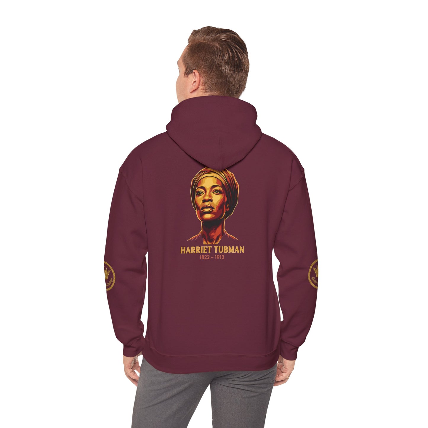 Harriet Tubman Quote Hoodie | "Every Great Dream Begins With a Dreamer" | Unisex Pullover