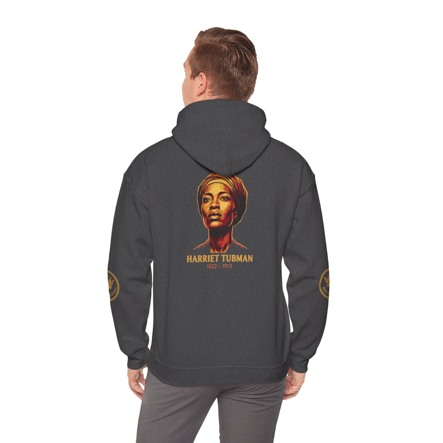Harriet Tubman Quote Hoodie | "Every Great Dream Begins With a Dreamer" | Unisex Pullover