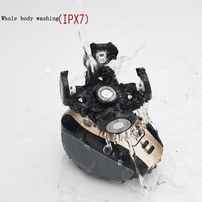 Multifunctional 5-Head Shaver Rechargeable Razor Water Washing Bald Head Machine Five-In-One Razor eprolo