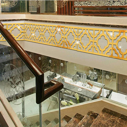 10pcs/set Lace 3D Acrylic Mirror Wall Stickers Suspended for Ceiling Decorate Sticker DIY - Shello's Creative Boutique