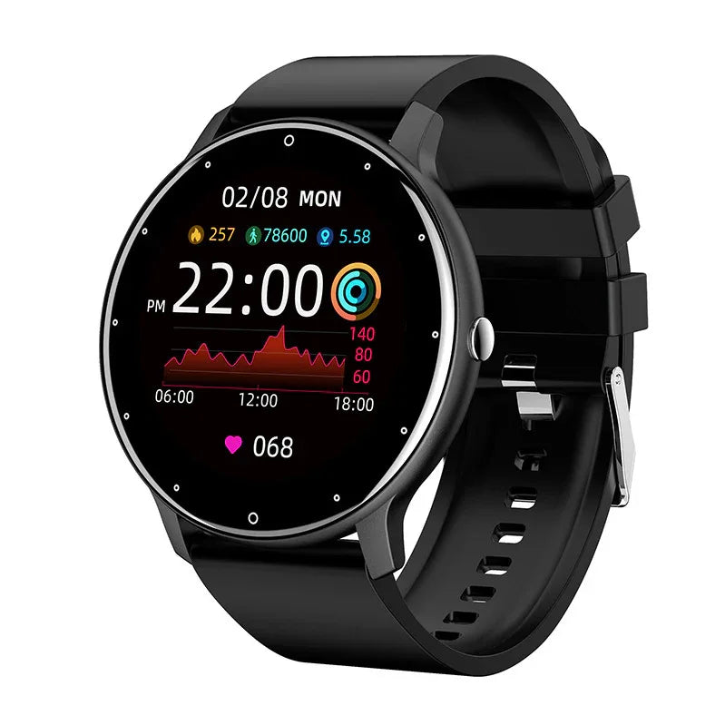 ZL02 Smart Bracelet Heart Rate Blood Pressure Blood Oxygen Monitoring Sports Pedometer Watch - Shello's Creative Boutique