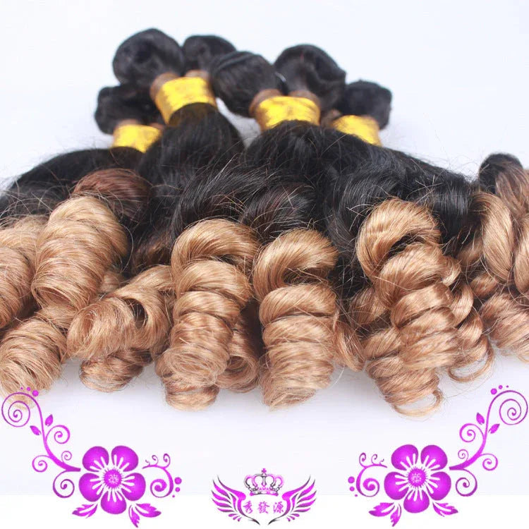 T1B/27 Funmi Hair - Ombre Blonde Human Hair Extensions - Shello's Creative Boutique