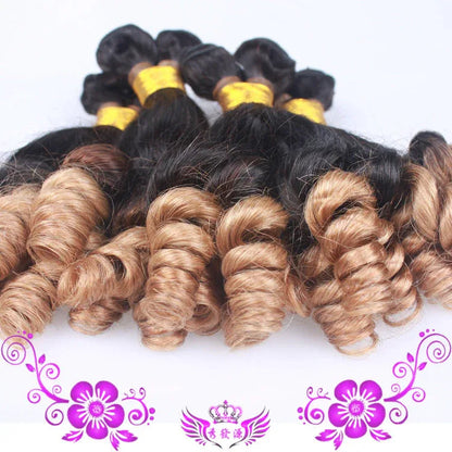 T1B/27 Funmi Hair - Ombre Blonde Human Hair Extensions - Shello's Creative Boutique