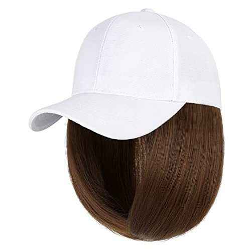 Wig Women's Hooded Wig Short Straight Hair Chemical Fiber Headcover