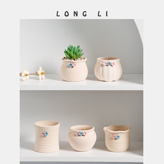 Succulent Flower Pot Decoration Living Room Home Decoration Succulent Flower Pot Wholesale Gardening Flower Pot Green Plant Potted Plant eprolo
