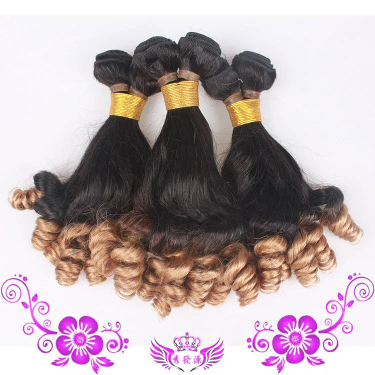 T1B/27 Funmi Hair - Ombre Blonde Human Hair Extensions - Shello's Creative Boutique