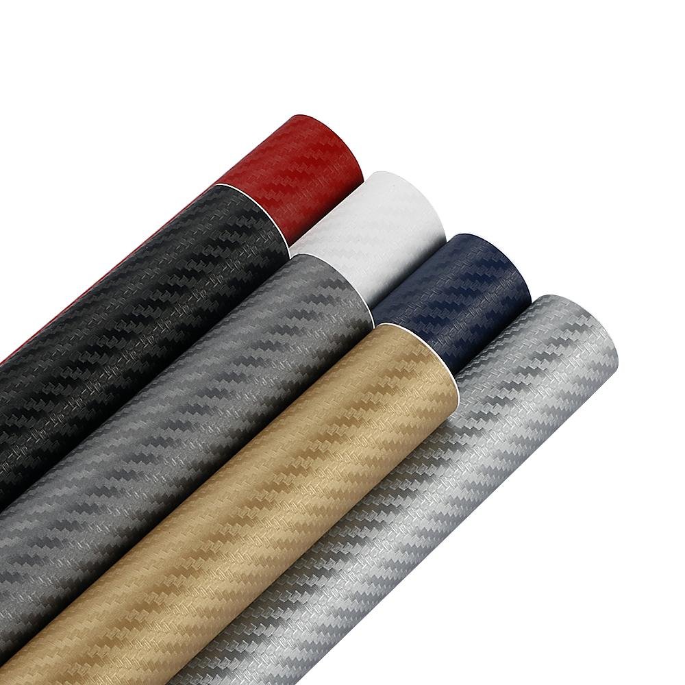127*20CM 3D Auto Carbon Fiber Vinyl Film Carbon Car Stickers Decal Car Styling - Shello's Creative Boutique