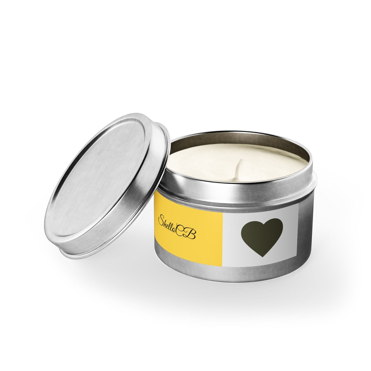 Tin Candle – Coconut Soy Wax Travel Candle with 5 Captivating Scents