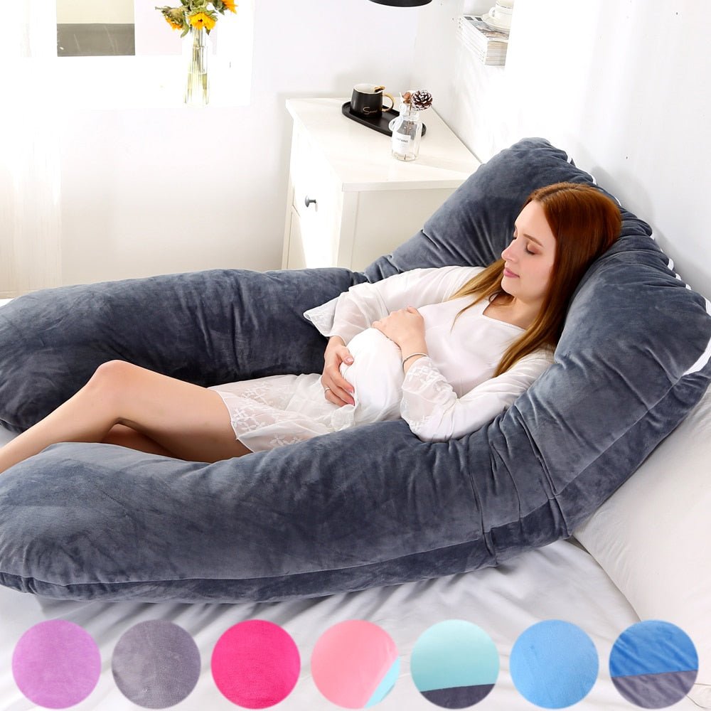 130x70cm Pregnant Pillow for Women Maternity Support Breastfeeding for Sleep - Shello's Creative Boutique