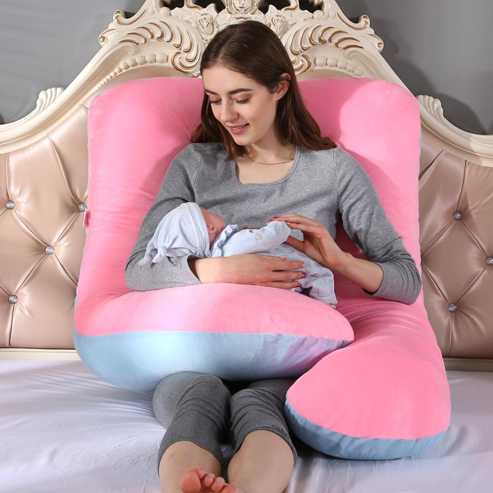 130x70cm Pregnant Pillow for Women Maternity Support Breastfeeding for Sleep - Shello's Creative Boutique