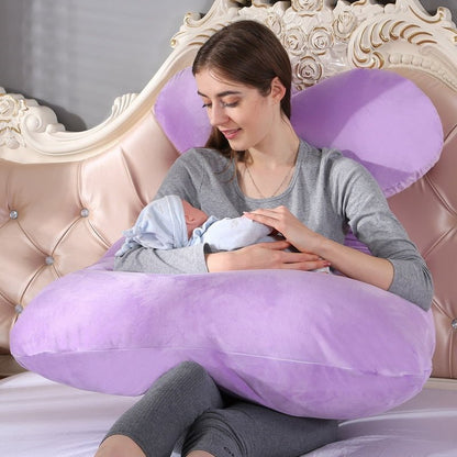130x70cm Pregnant Pillow for Women Maternity Support Breastfeeding for Sleep - Shello's Creative Boutique