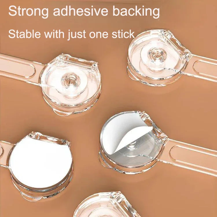 Infant and child safety lock buckle, anti opening drawer lock, cabinet door lock, refrigerator lock, multifunctional transparent - Shello's Creative Boutique