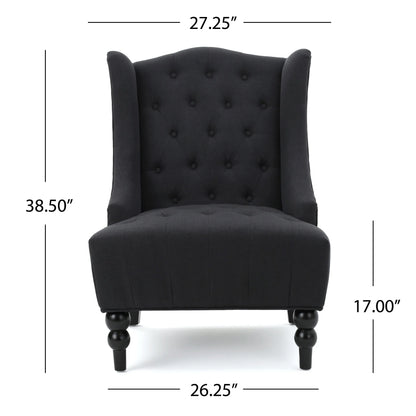 TODDMAN HI-BACK CLUB CHAIR – Classic Comfort Meets Timeless Elegance - Shello's Creative Boutique
