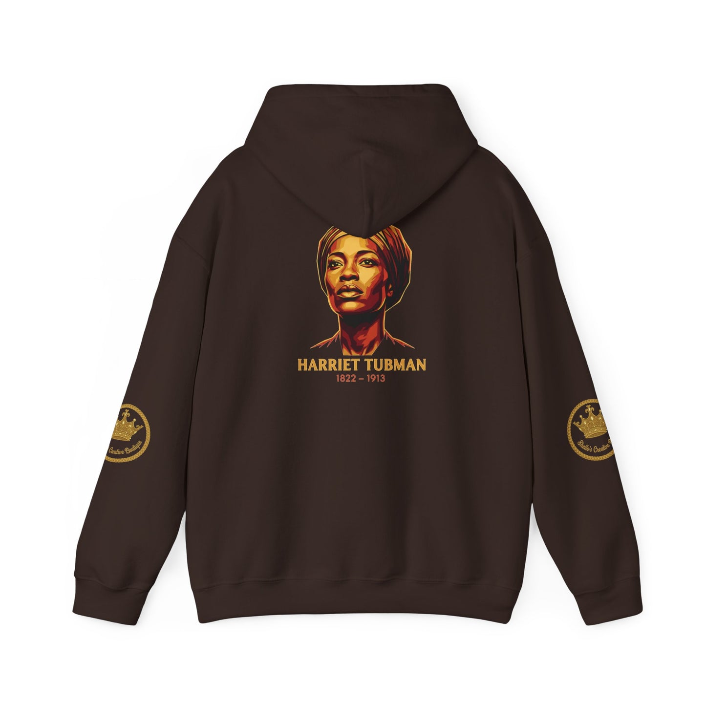 Harriet Tubman Quote Hoodie | "Every Great Dream Begins With a Dreamer" | Unisex Pullover