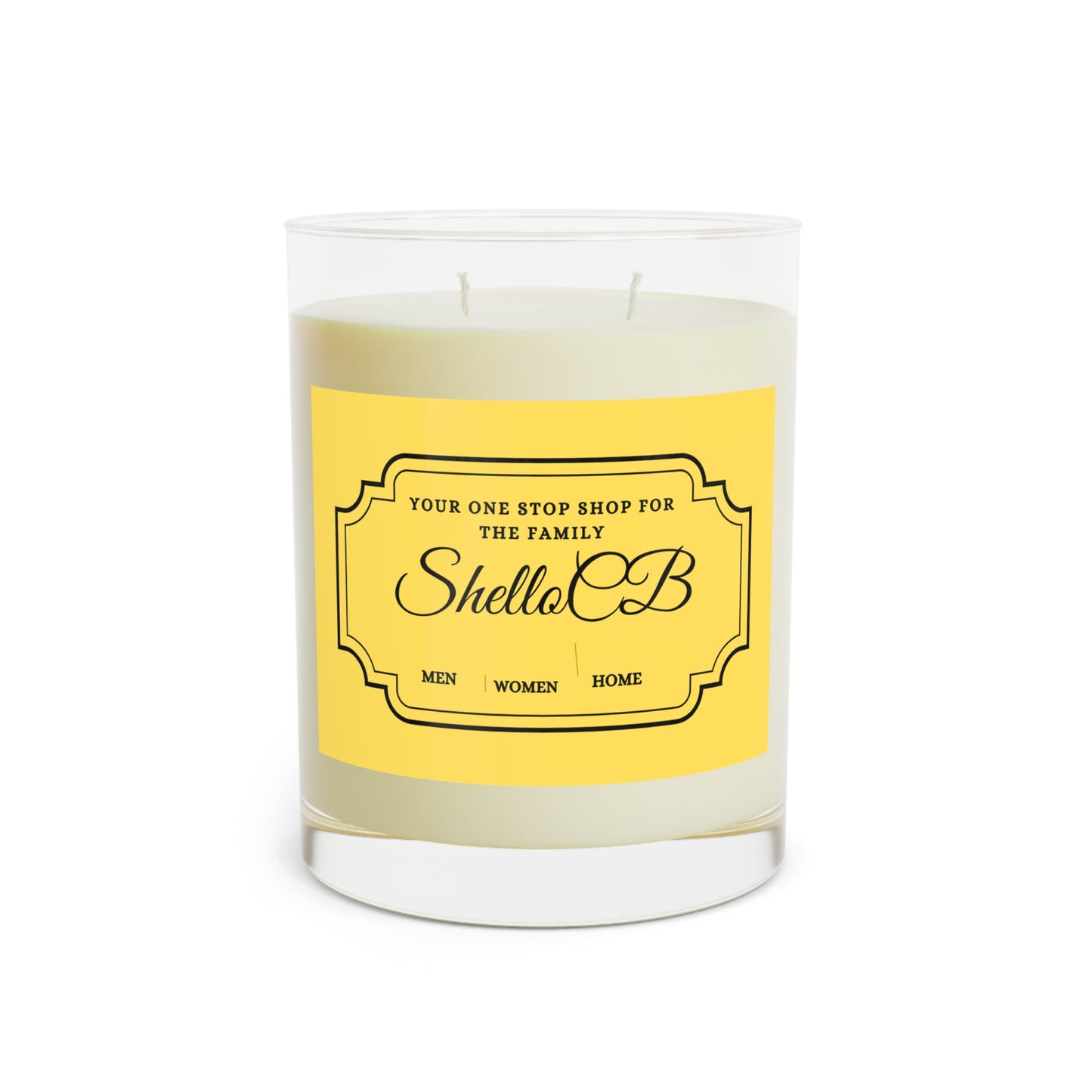 Premium Scented Candle 11oz – Seventh Avenue Collection with 360° Print