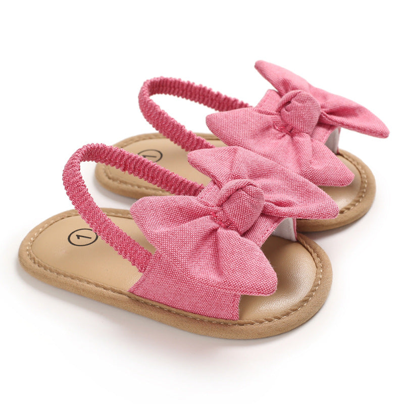 Summer 0-1 Year Old Baby Toddler Shoes Soft-Soled Baby Shoes Thread Air Breathable Sandals eprolo