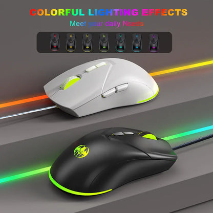 7D Youbat wired gaming mouse 6-speed 7200DPI mouse gaming mouse - Shello's Creative Boutique