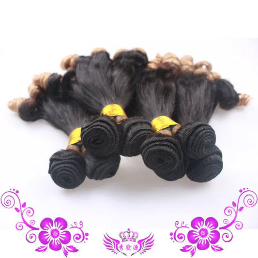 T1B/27 Funmi Hair - Ombre Blonde Human Hair Extensions - Shello's Creative Boutique
