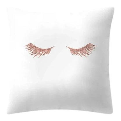 Rose Gold Pineapple Glitter Pillow Case - Glamorous 45x45cm Cushion Cover - Shello's Creative Boutique