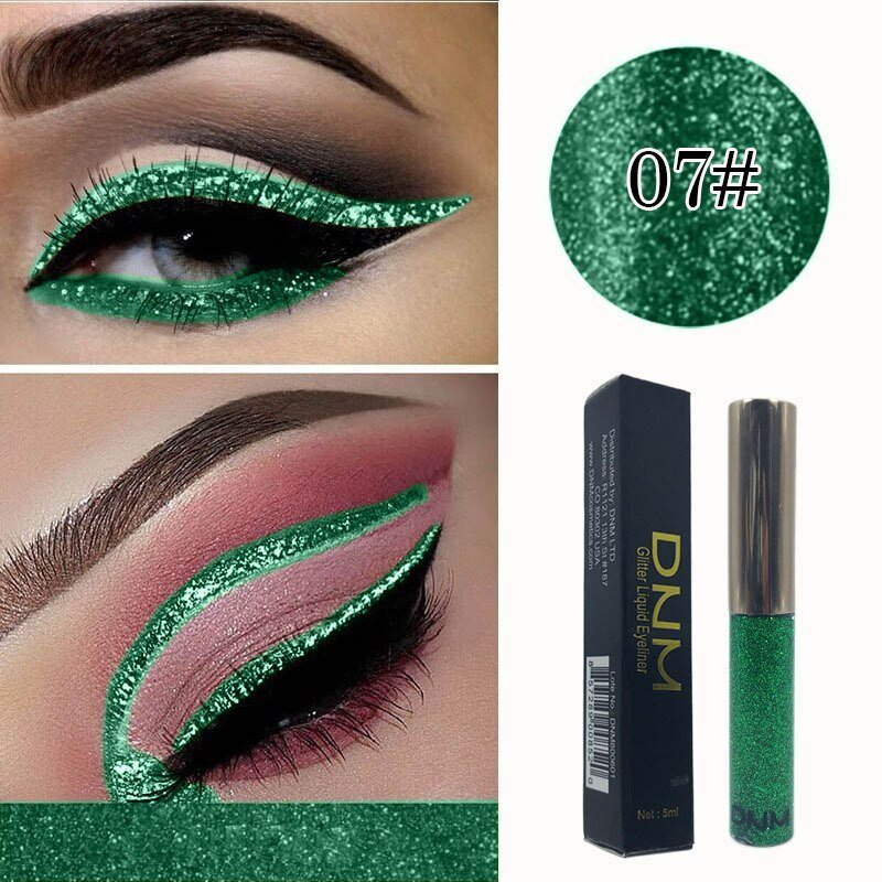 16 Colours Shiny Pearlescent Metallic Eyeliner Eyeshadow Pen Glitter Matte Liquid Eyeliner Waterproof Lasting Maquiagem TSLM1 - Shello's Creative Boutique