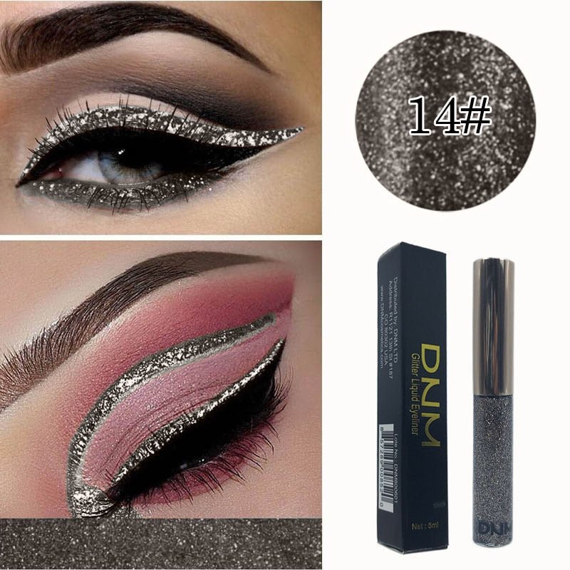 16 Colours Shiny Pearlescent Metallic Eyeliner Eyeshadow Pen Glitter Matte Liquid Eyeliner Waterproof Lasting Maquiagem TSLM1 - Shello's Creative Boutique