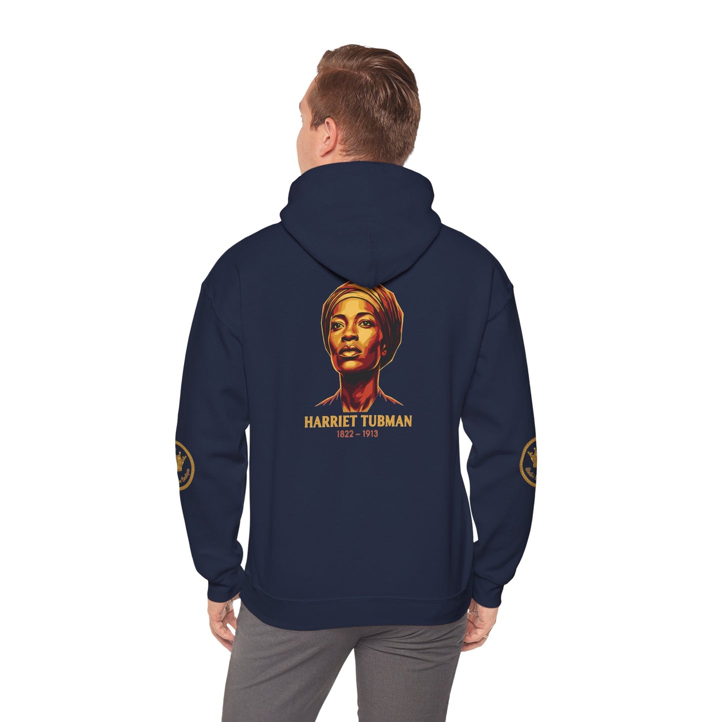 Harriet Tubman Quote Hoodie | "Every Great Dream Begins With a Dreamer" | Unisex Pullover