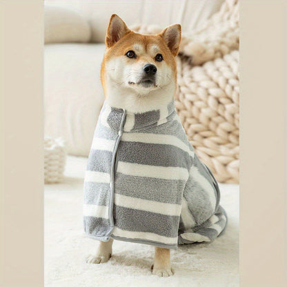 Large Pet Bath Towel - Water-Absorbent Quick-Drying Dog Bathrobe