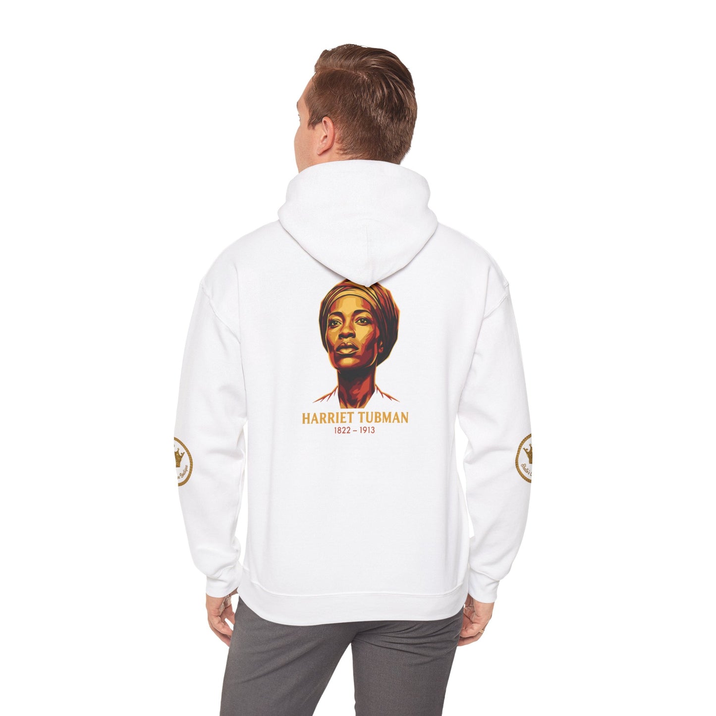 Harriet Tubman Quote Hoodie | "Every Great Dream Begins With a Dreamer" | Unisex Pullover