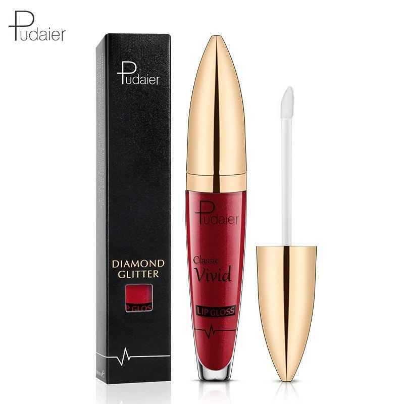 Women 18 Colours Shiny Lip Gloss Long Lasting Matte Glitter Liquid Lipstick Lip Makeup